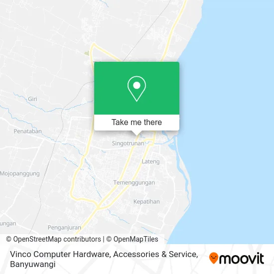 Vinco Computer Hardware, Accessories & Service map