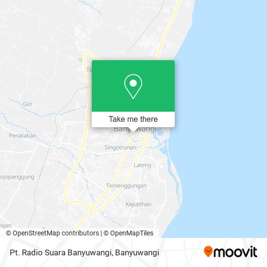 Pt. Radio Suara Banyuwangi map
