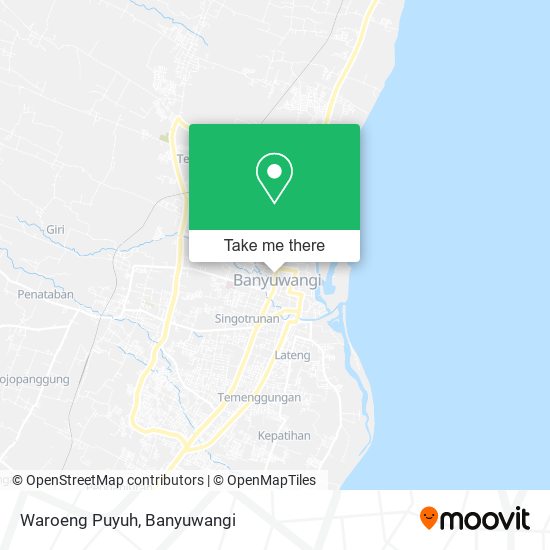Waroeng Puyuh map