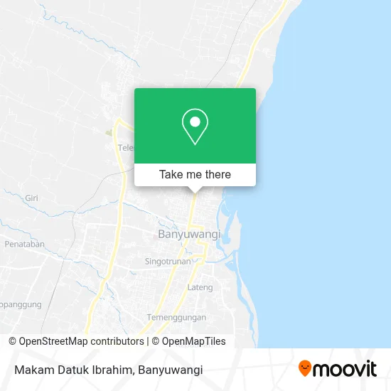 Makam Datuk Ibrahim map