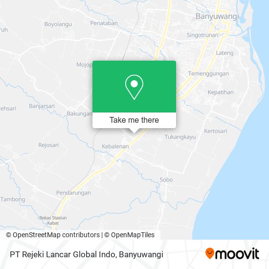 PT Rejeki Lancar Global Indo map