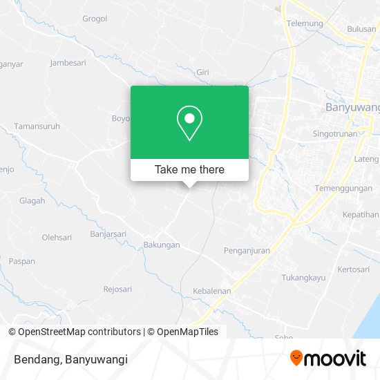 Bendang map