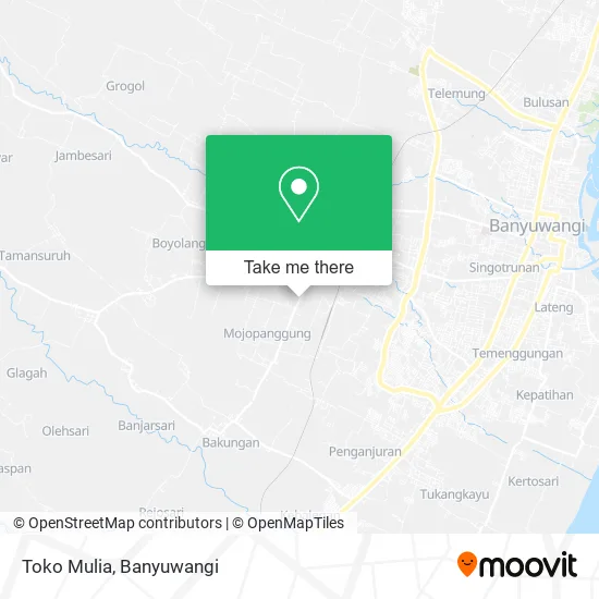 Toko Mulia map