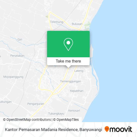 Kantor Pemasaran Madania Residence map