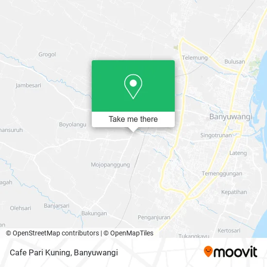 Cafe Pari Kuning map