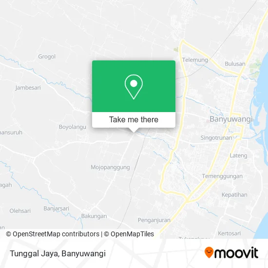 Tunggal Jaya map