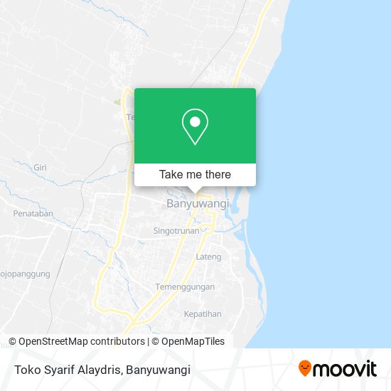 Toko Syarif Alaydris map