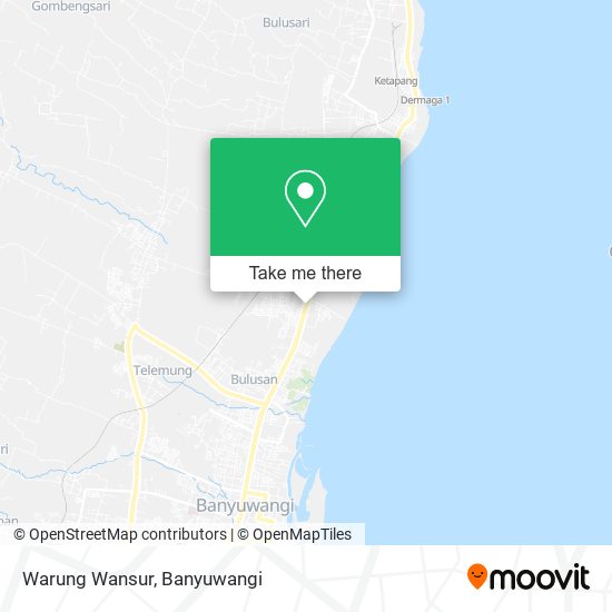 Warung Wansur map