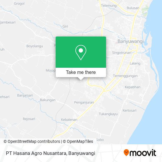PT Hasana Agro Nusantara map