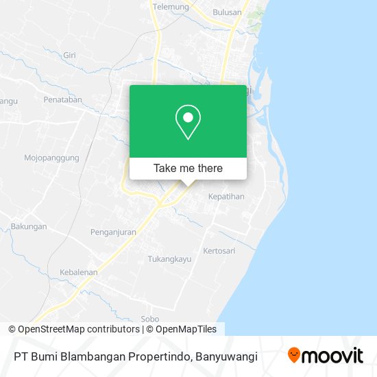PT Bumi Blambangan Propertindo map