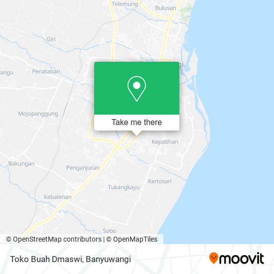 Toko Buah Dmaswi map