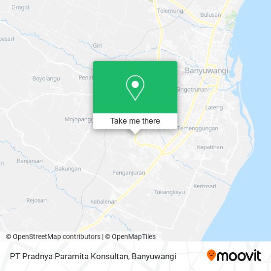 PT Pradnya Paramita Konsultan map