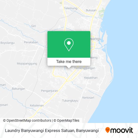 Laundry Banyuwangi Express Satuan map