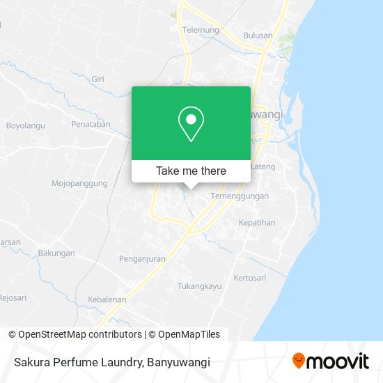 Sakura Perfume Laundry map