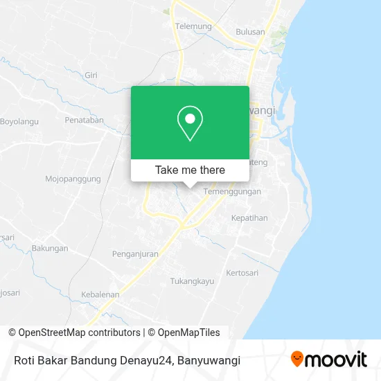 Roti Bakar Bandung Denayu24 map