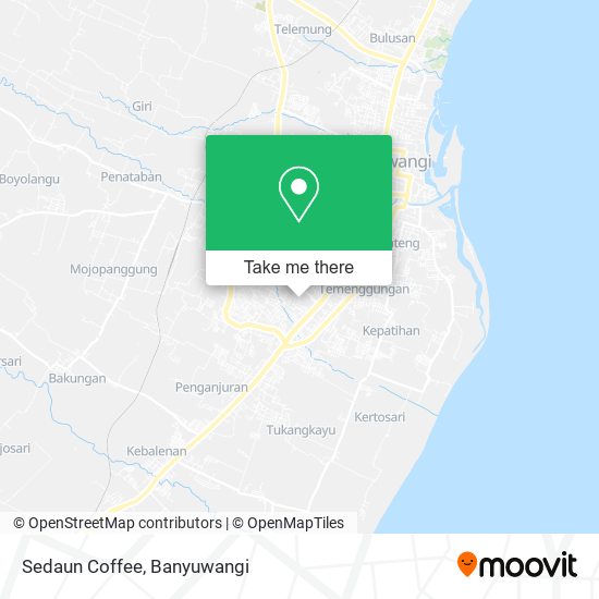 Sedaun Coffee map