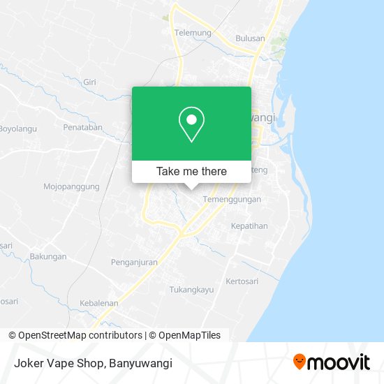 Joker Vape Shop map