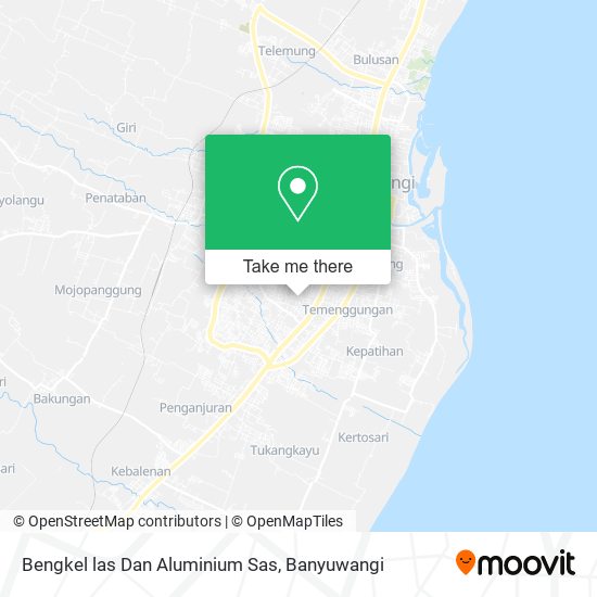 Bengkel las Dan Aluminium Sas map