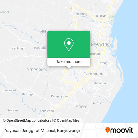 Yayasan Jenggirat Milenial map