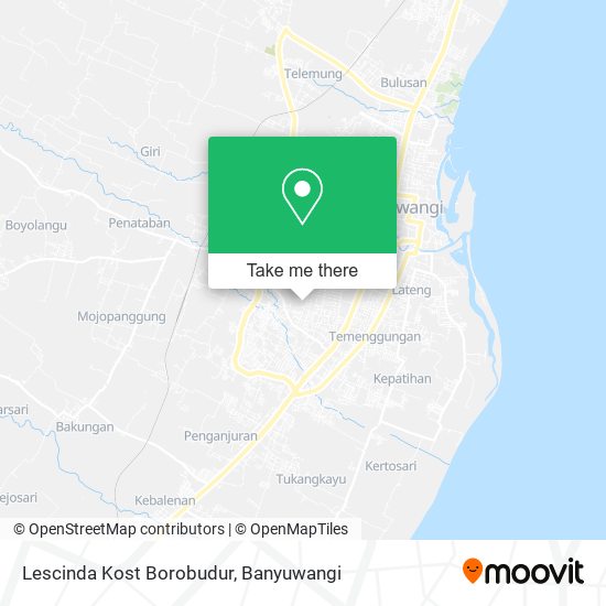 Lescinda Kost Borobudur map