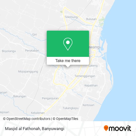 Masjid al Fathonah map