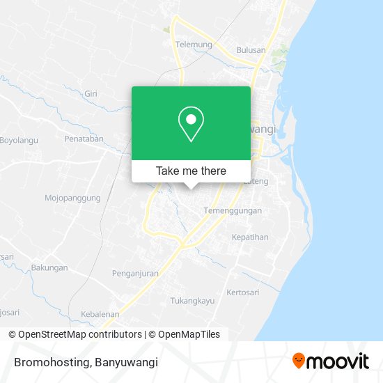 Bromohosting map