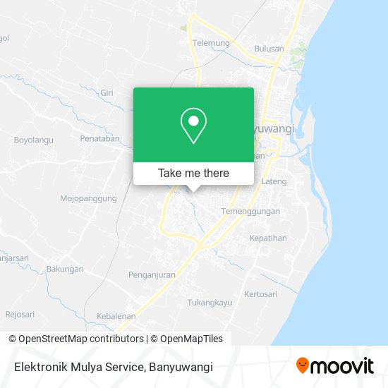 Elektronik Mulya Service map