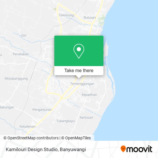Kamilouri Design Studio map