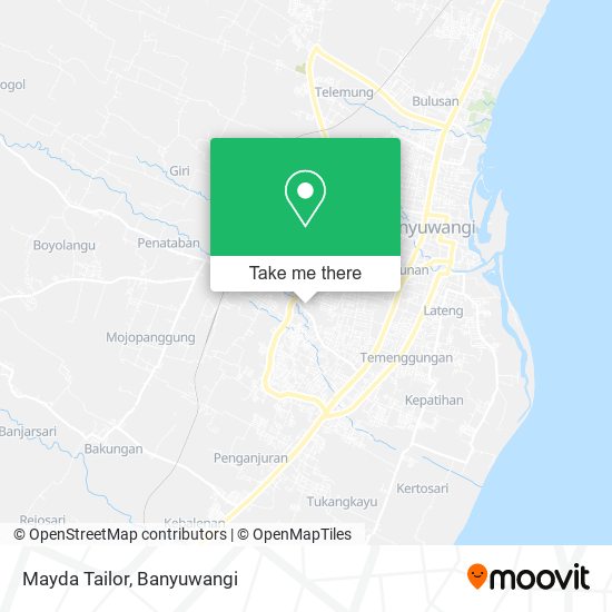 Mayda Tailor map