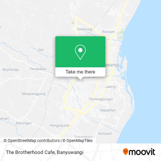 The Brotherhood Cafe map