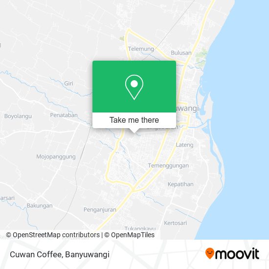 Cuwan Coffee map