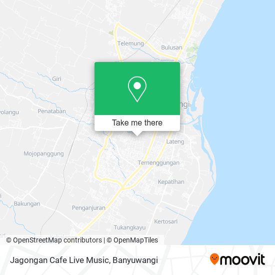 Jagongan Cafe Live Music map