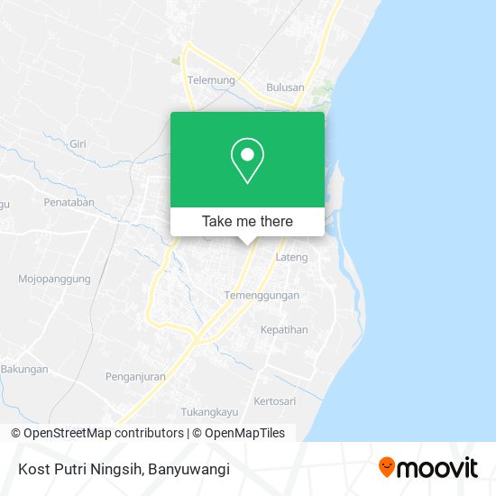 Kost Putri Ningsih map