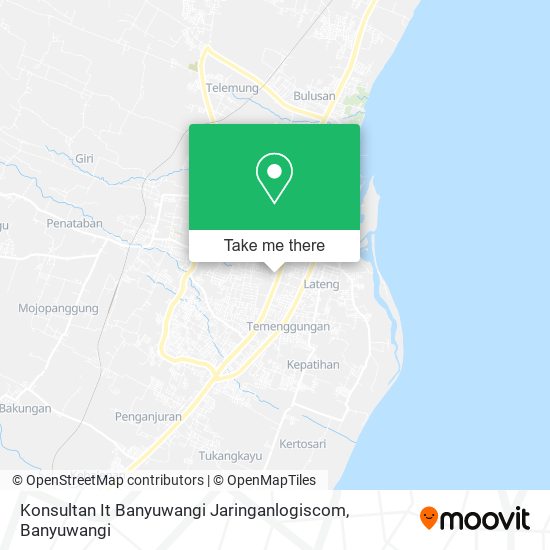 Konsultan It Banyuwangi Jaringanlogiscom map