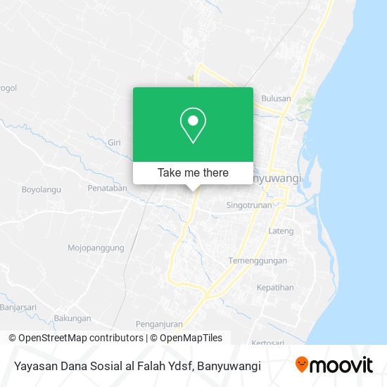 Yayasan Dana Sosial al Falah Ydsf map