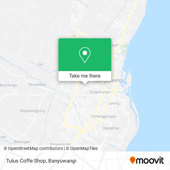 Tulus Coffe Shop map