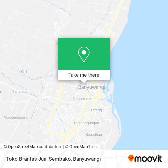 Toko Brantas Jual Sembako map