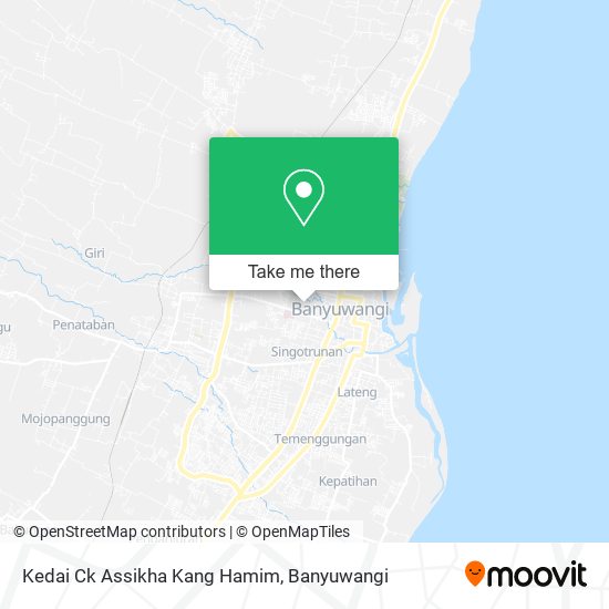 Kedai Ck Assikha Kang Hamim map