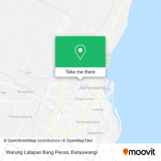 Warung Lalapan Bang Peoxs map