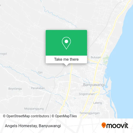 Angels Homestay map