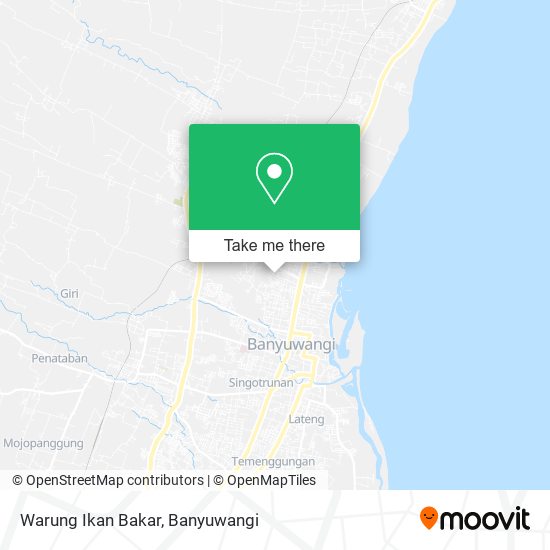 Warung Ikan Bakar map