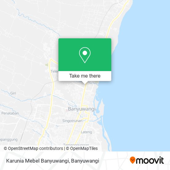 Karunia Mebel Banyuwangi map