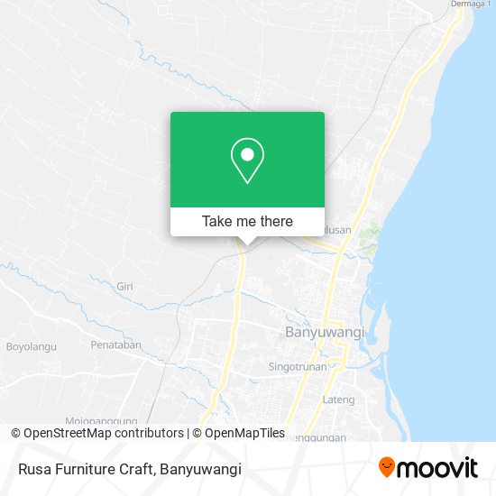 Rusa Furniture Craft map