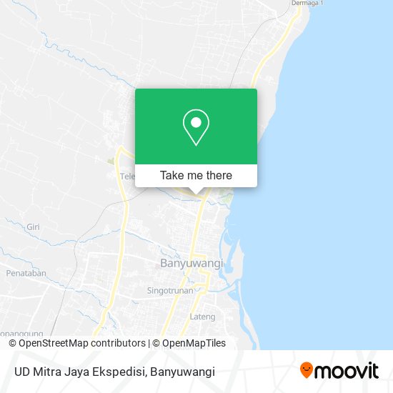 UD Mitra Jaya Ekspedisi map