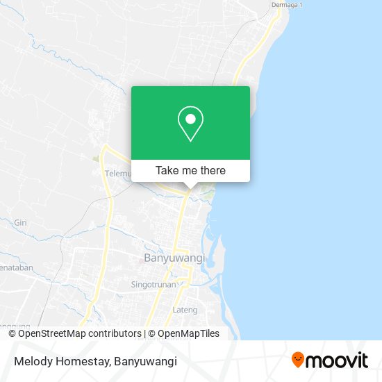 Melody Homestay map