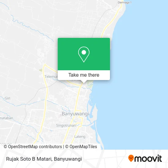 Rujak Soto B Matari map