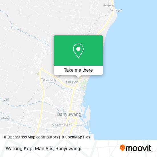 Warong Kopi Man Ajis map