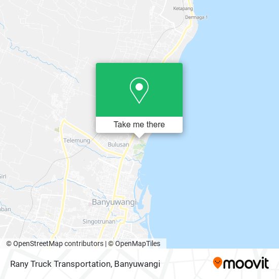 Rany Truck Transportation map