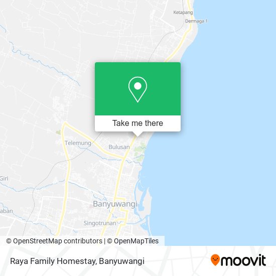 Raya Family Homestay map