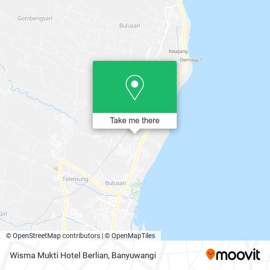 Wisma Mukti Hotel Berlian map